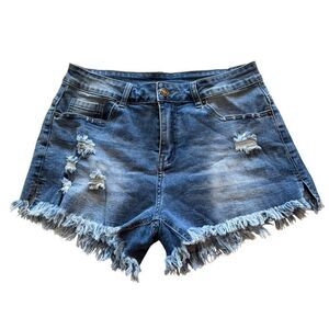 Large Jean shorts
